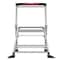 Little Giant Ladders Little Giant Jumbo 3.5 ft. H Aluminum Step Ladder Type IAA 375 lb. capacity 11903-002 - alternate 2